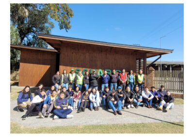 Visita do colégio Objetivo